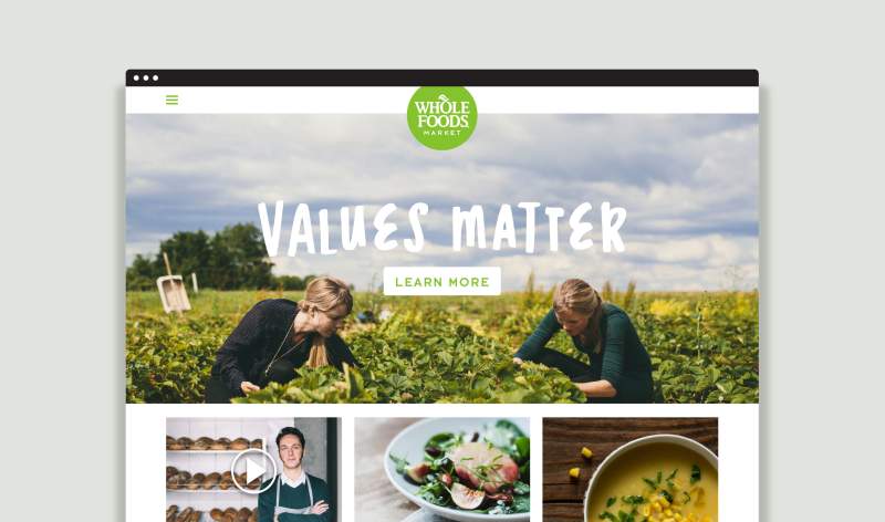 Office WholeFoodsMarket Website - Desktop